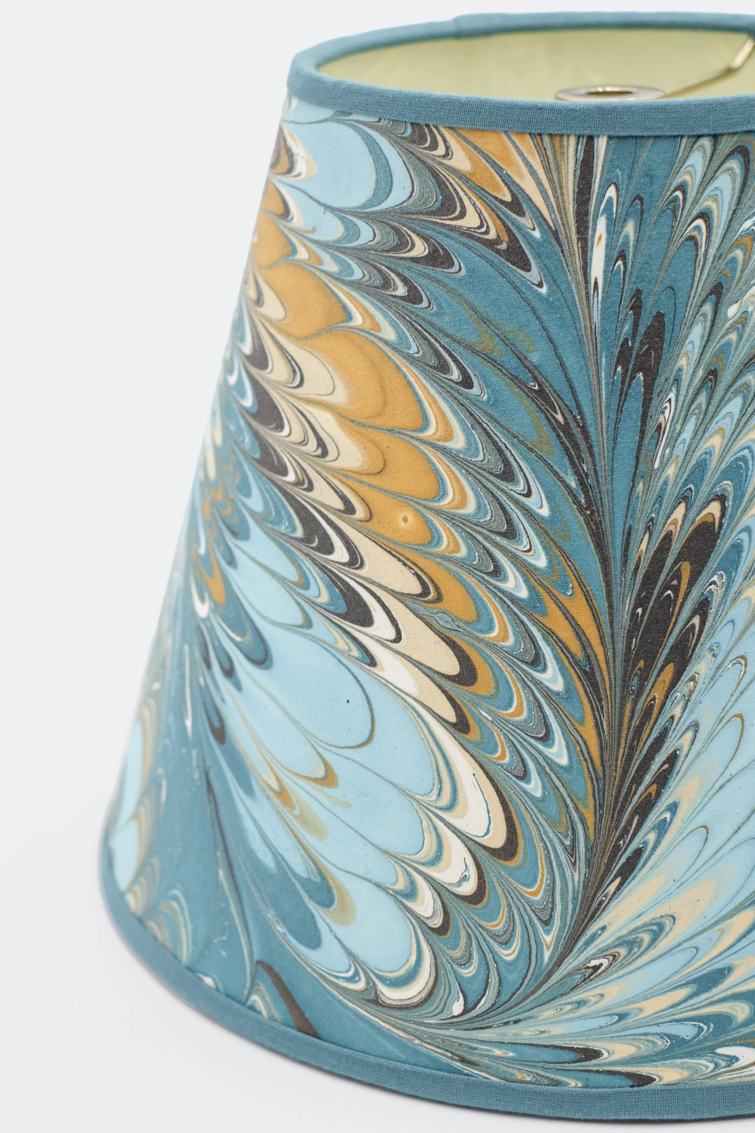 10" Empire Lampshade —  Hand-Marbled - Image 12