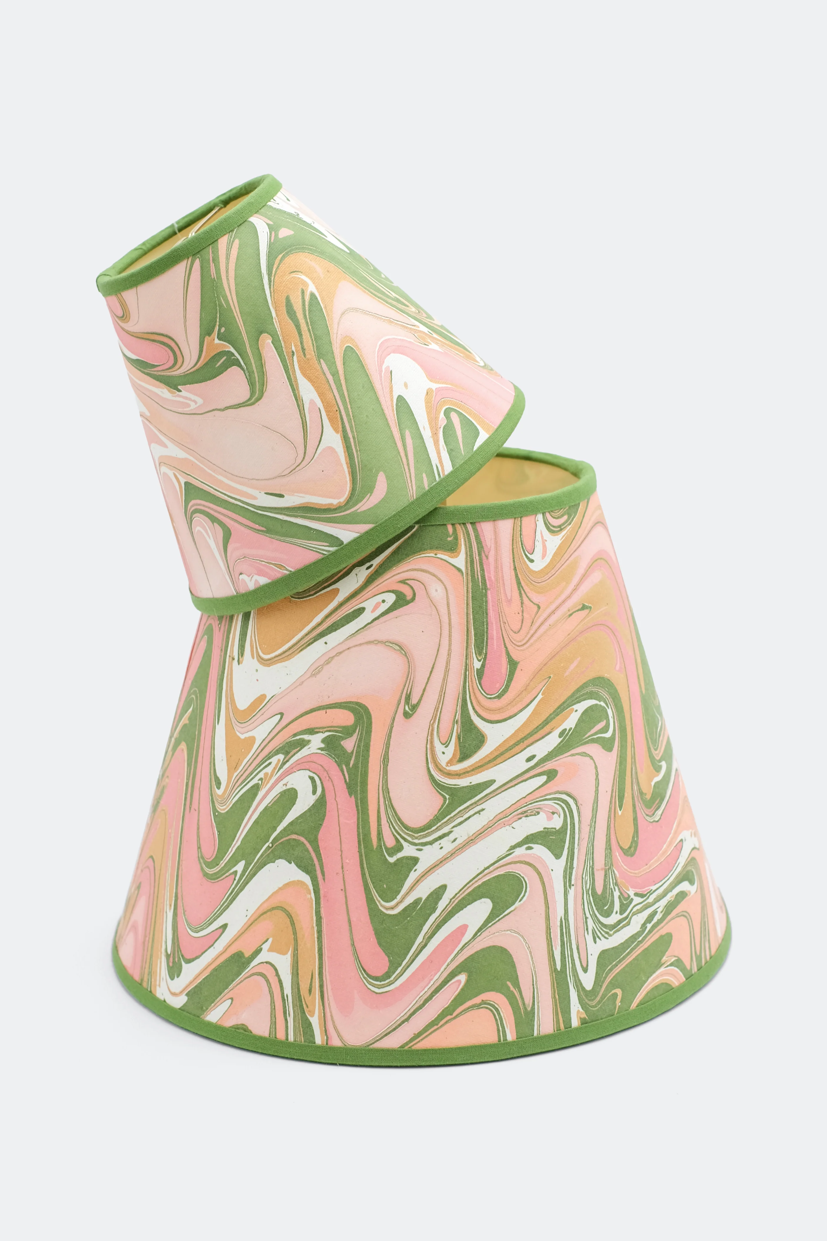 10" Empire Lampshade —  Hand-Marbled - Image 16