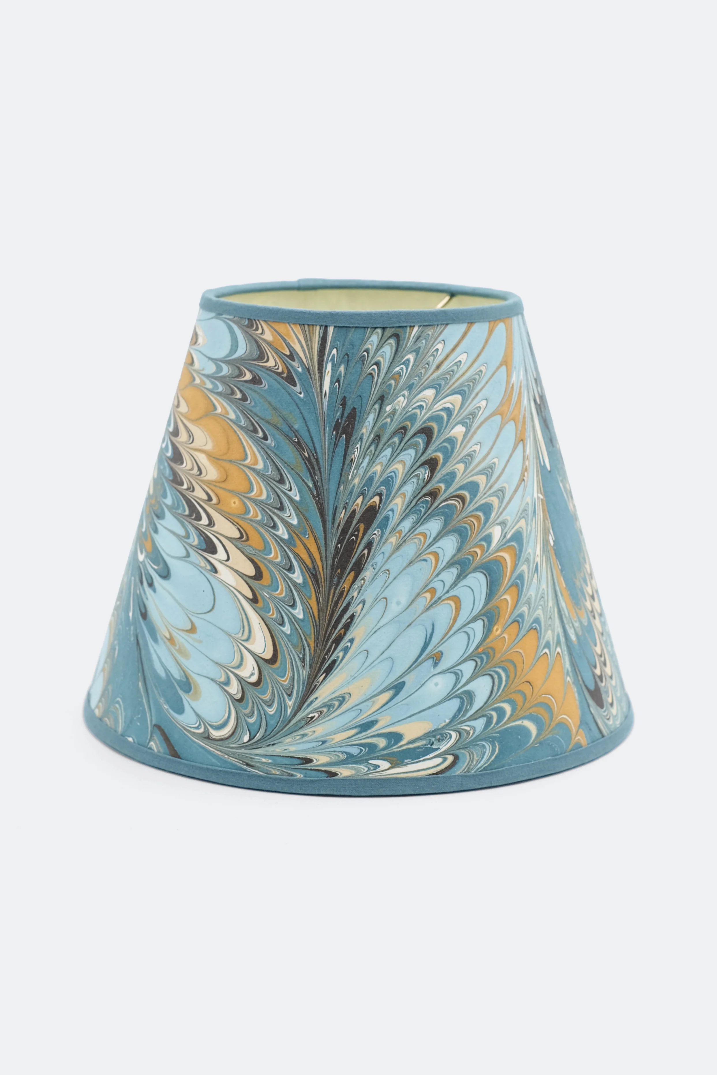10" Empire Lampshade —  Hand-Marbled - Image 9
