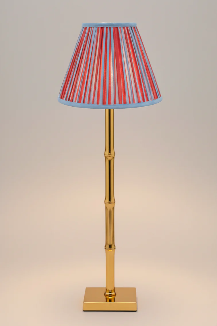 10” Pleated Empire Lampshade — Blockprint - Image 19