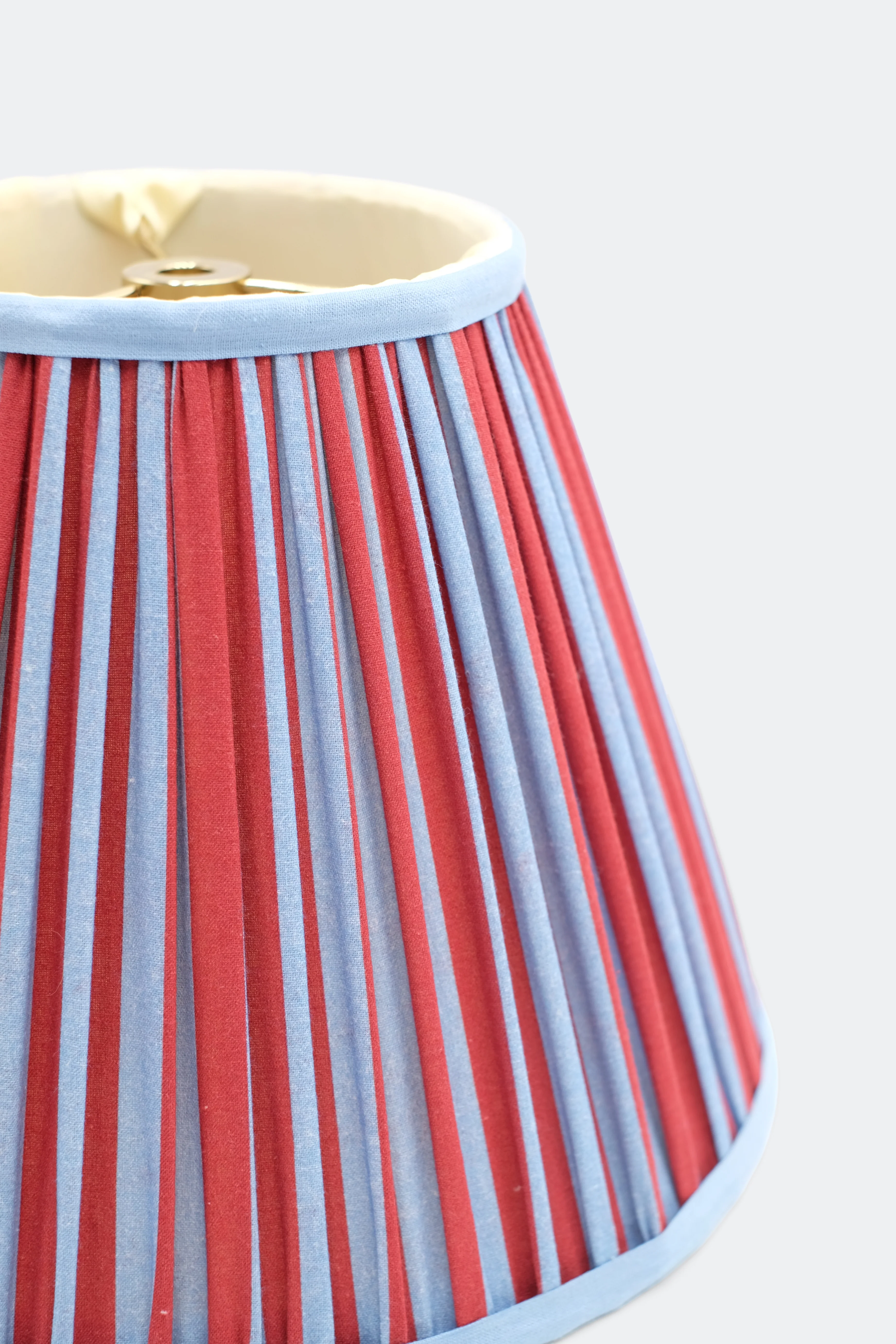 10” Pleated Empire Lampshade — Blockprint - Image 21