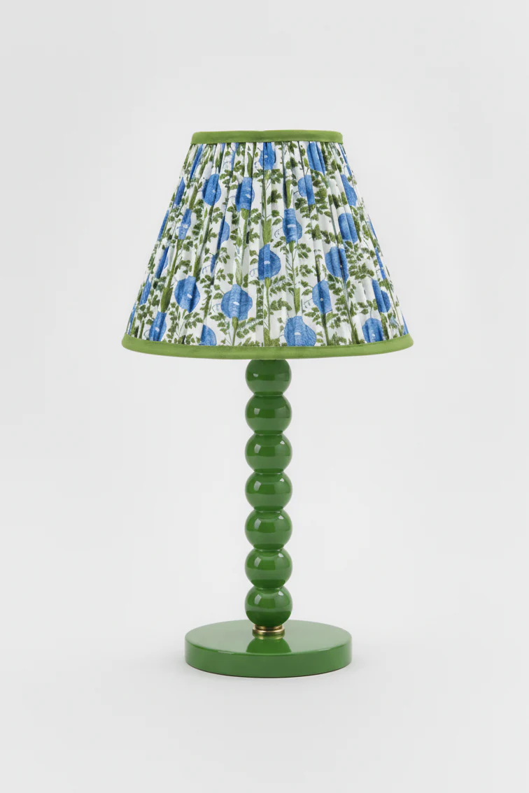 10” Pleated Empire Lampshade — Blockprint - Image 3