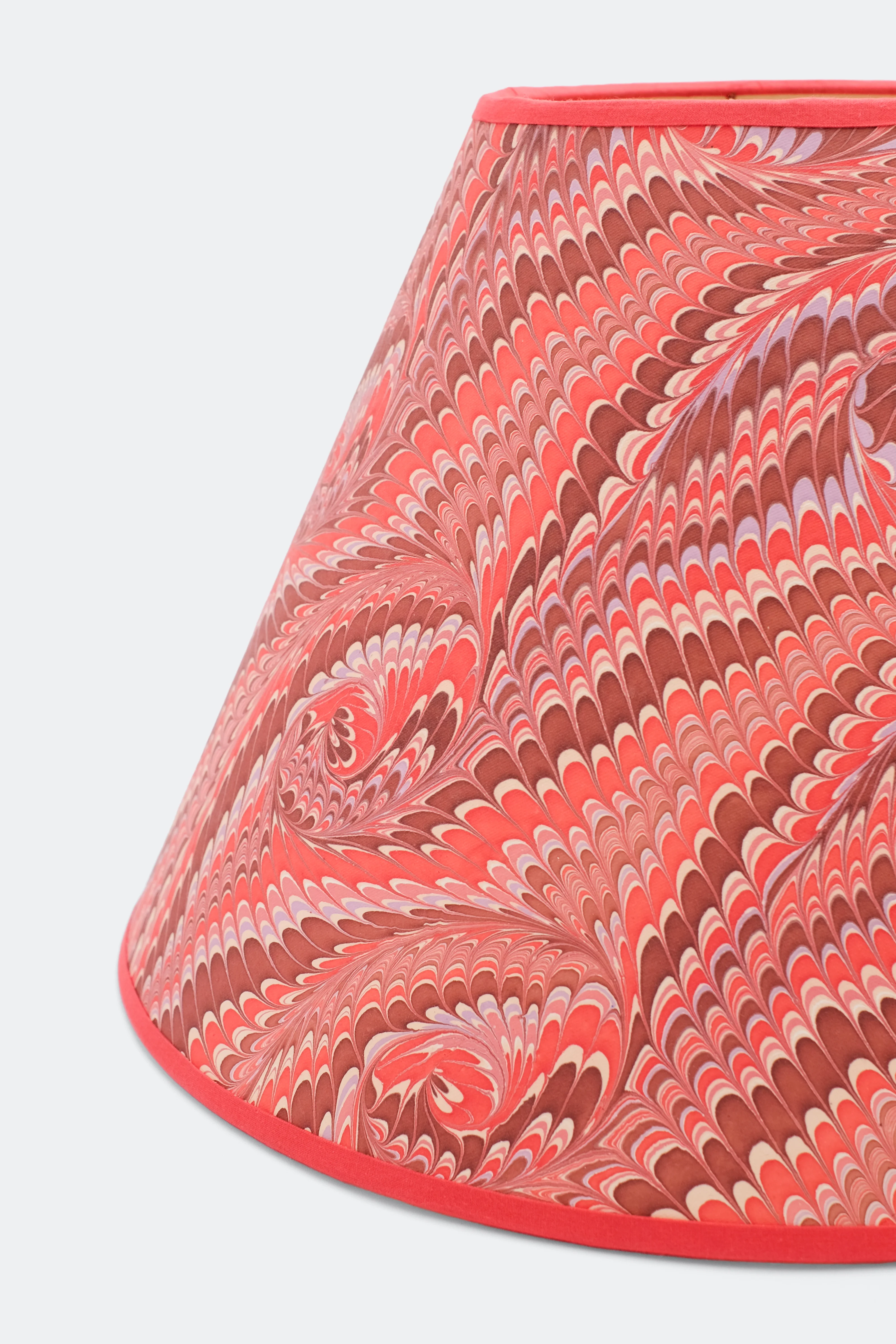 16" Empire Lampshade —  Hand-Marbled - Image 12
