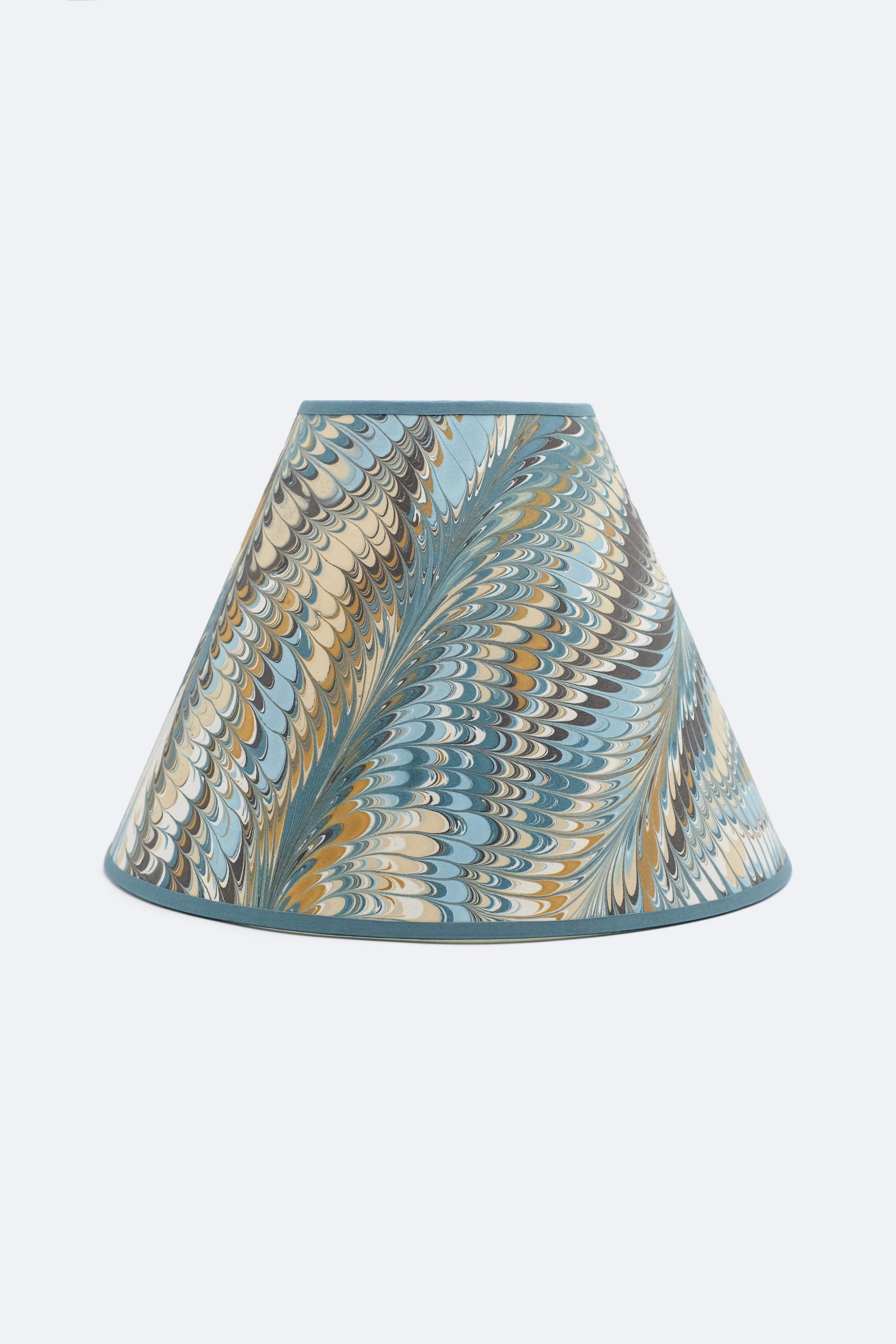 16" Empire Lampshade —  Hand-Marbled - Image 13
