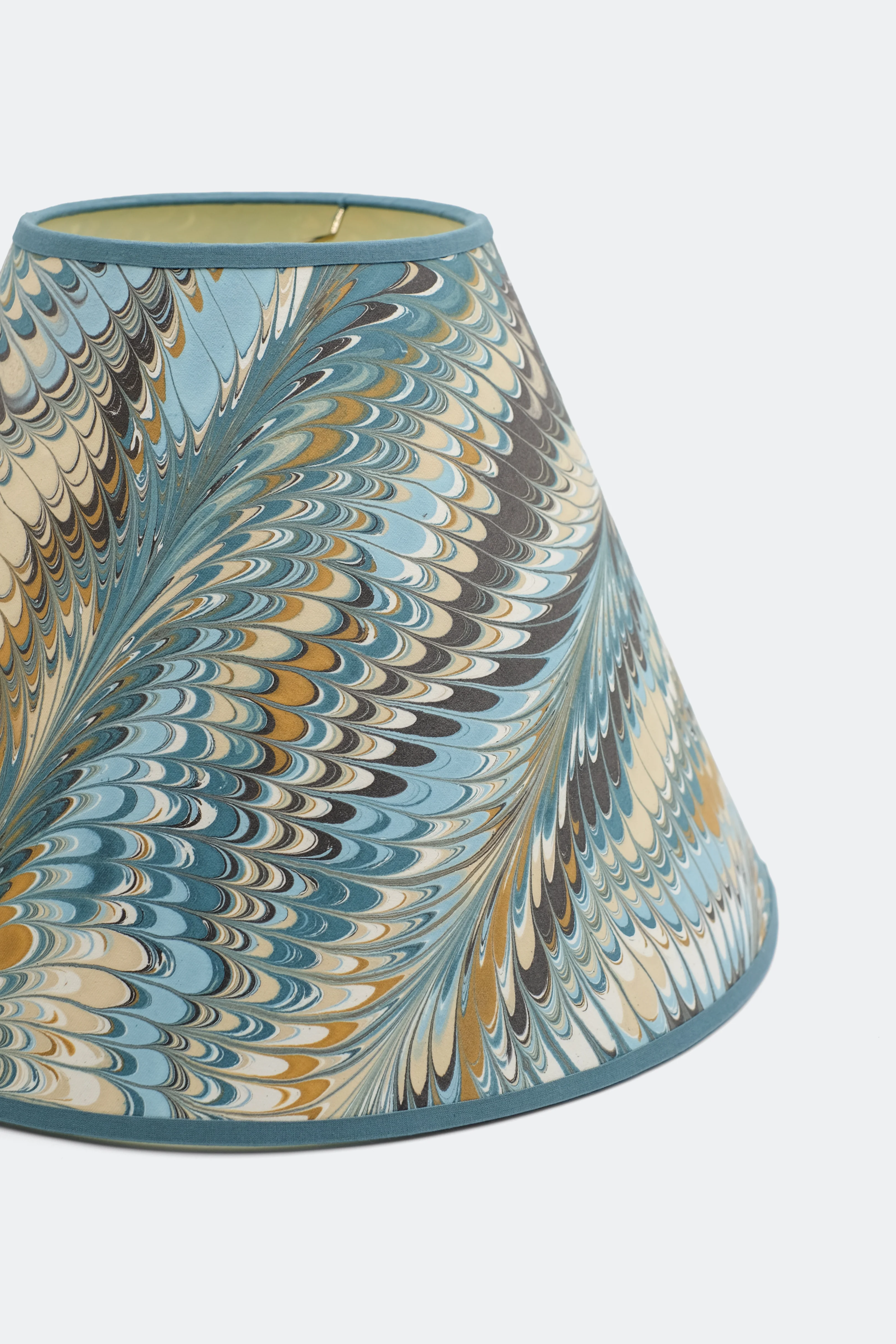 16" Empire Lampshade —  Hand-Marbled - Image 14