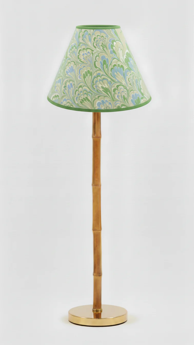 16" Empire Lampshade —  Hand-Marbled - Image 19