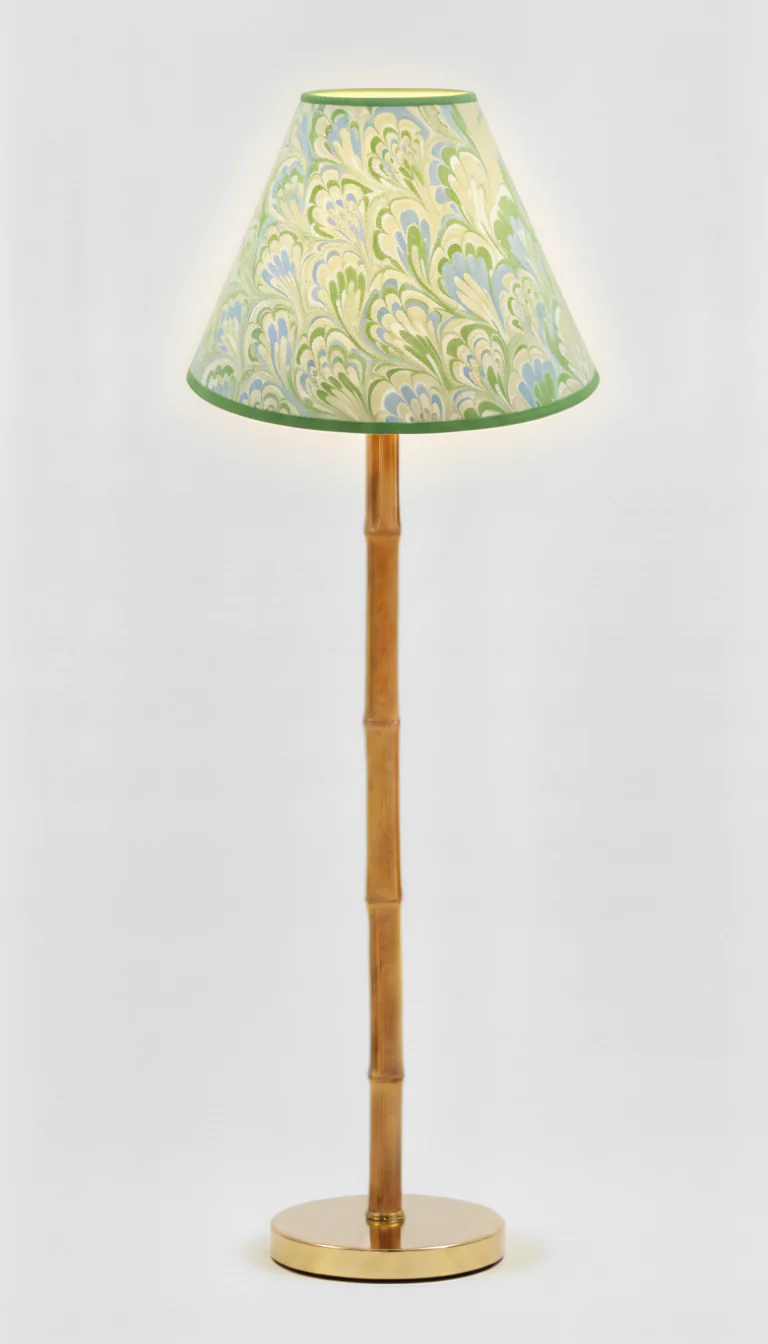 16" Empire Lampshade —  Hand-Marbled - Image 20