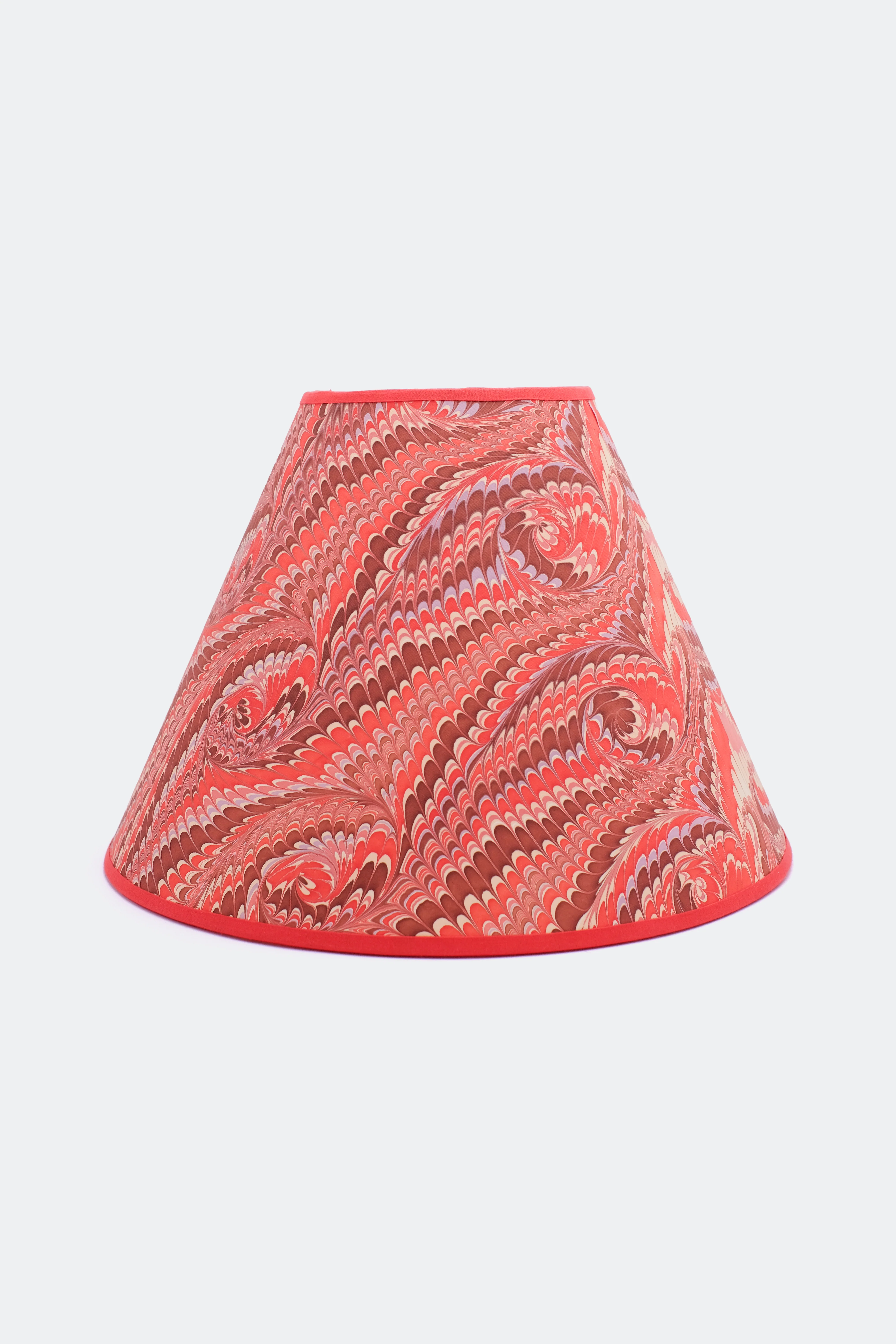 16" Empire Lampshade —  Hand-Marbled - Image 9