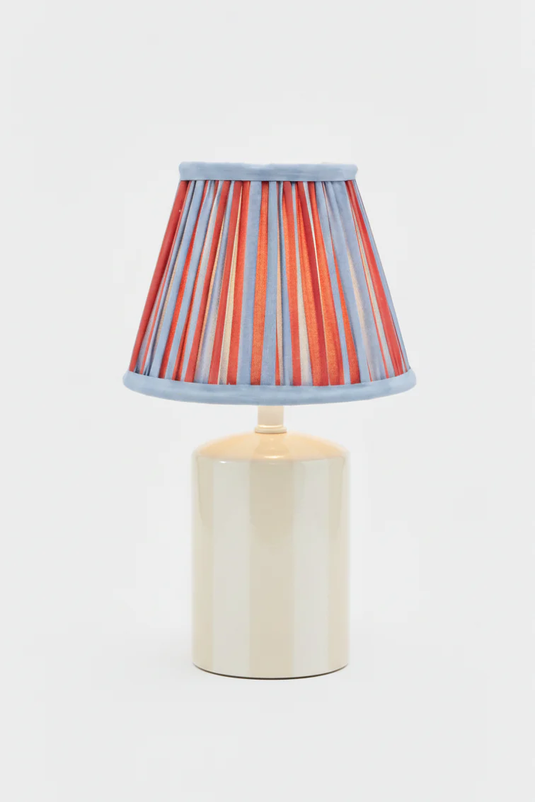 6'' Mini Pleated Lampshade —  Blockprint - Image 19