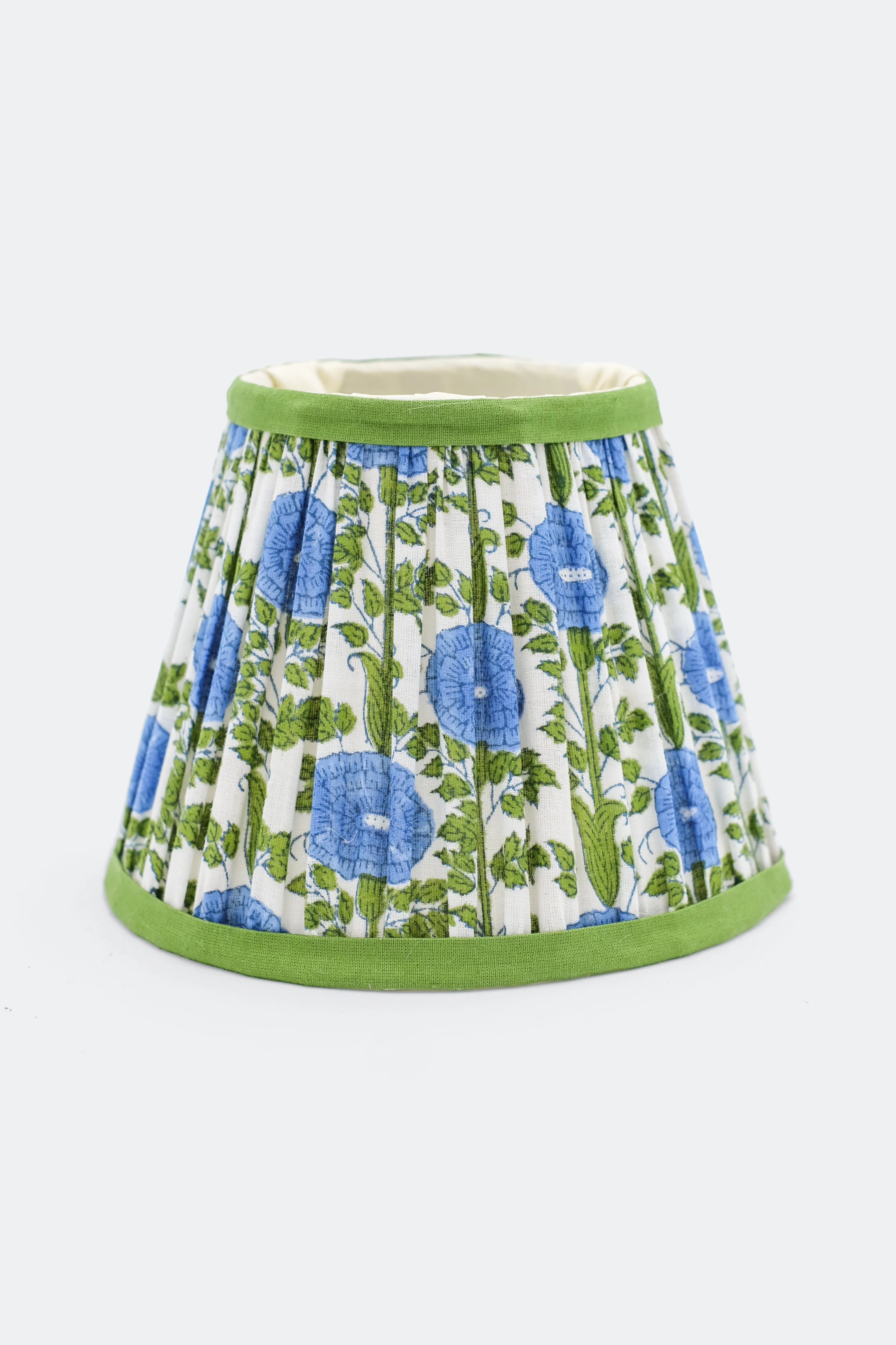 6'' Mini Pleated Lampshade —  Blockprint - Image 5