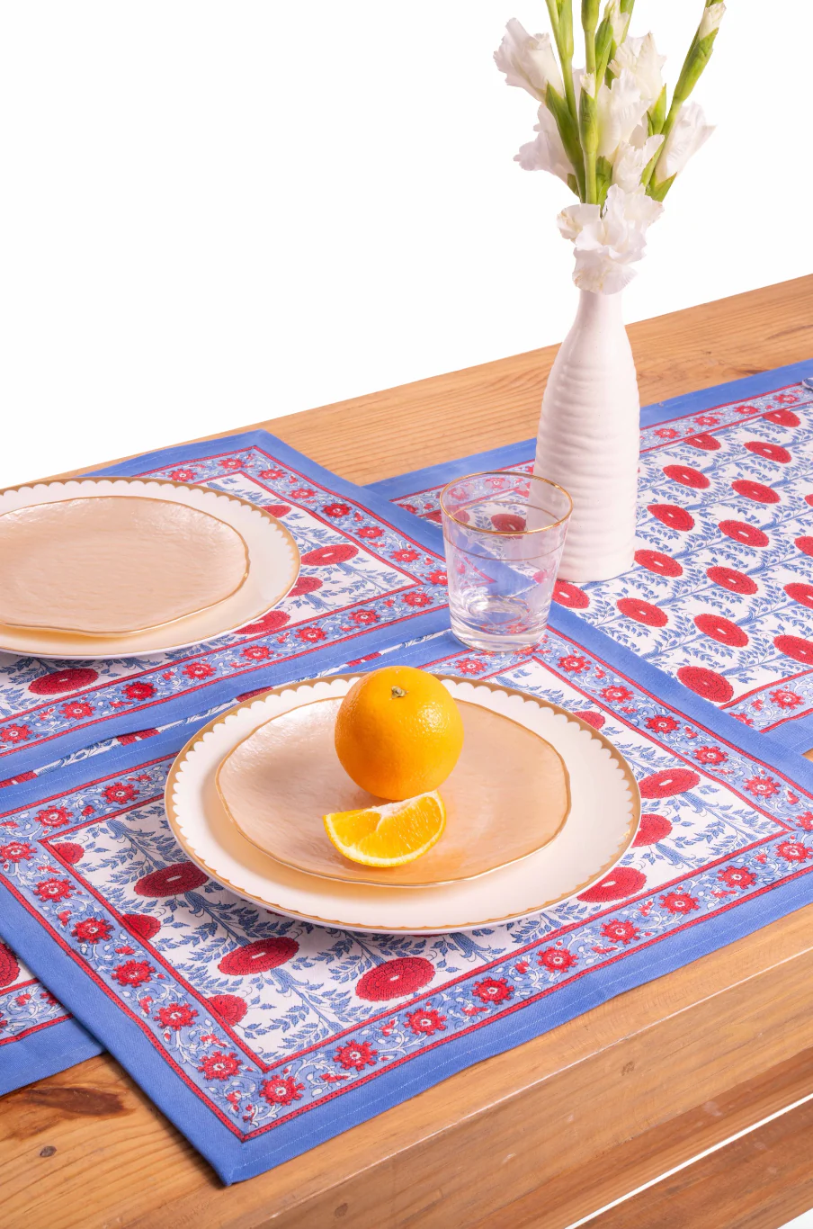 Araminta Blockprint Placemat - Image 3