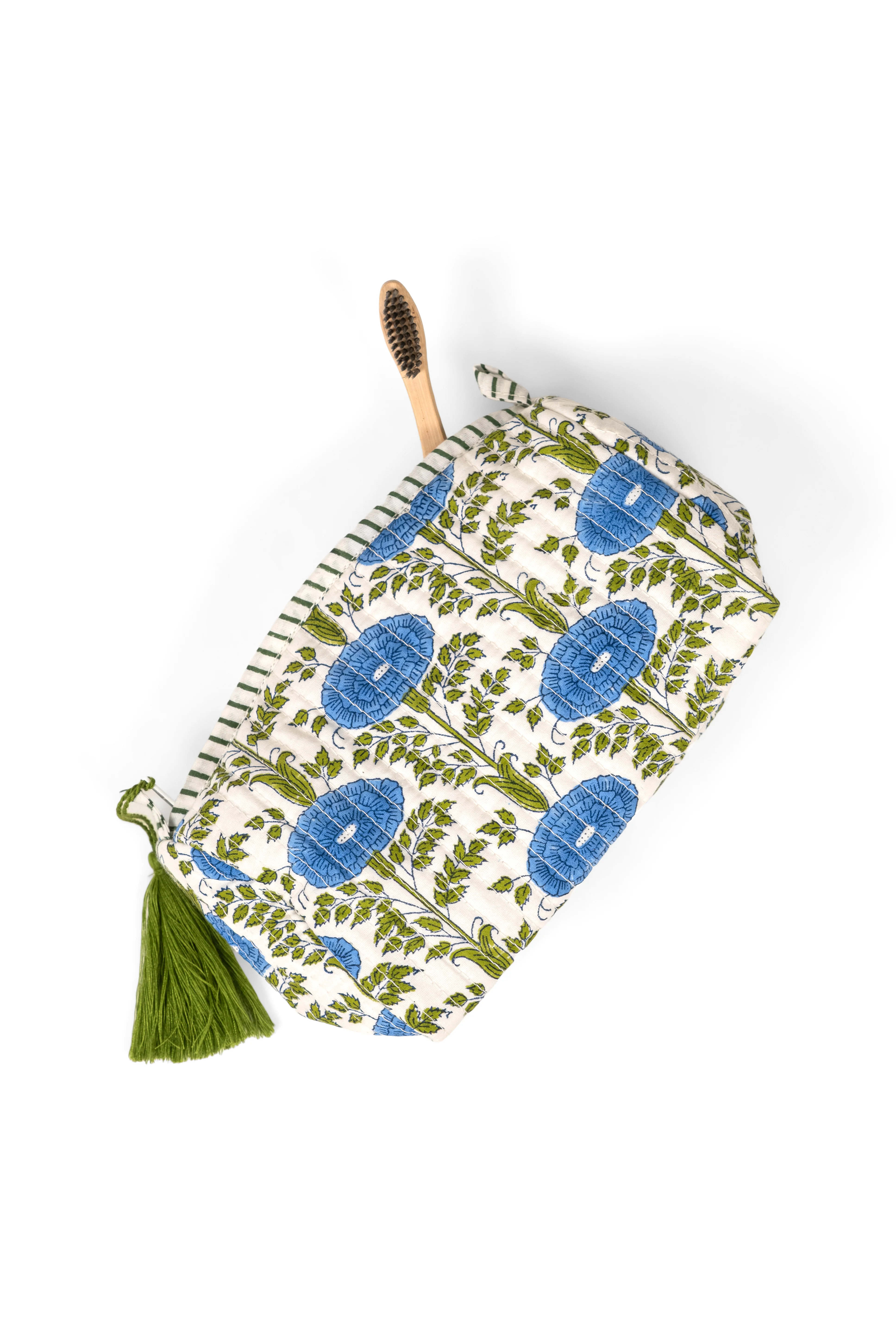 Araminta Toiletry Bag - Blue - Image 4
