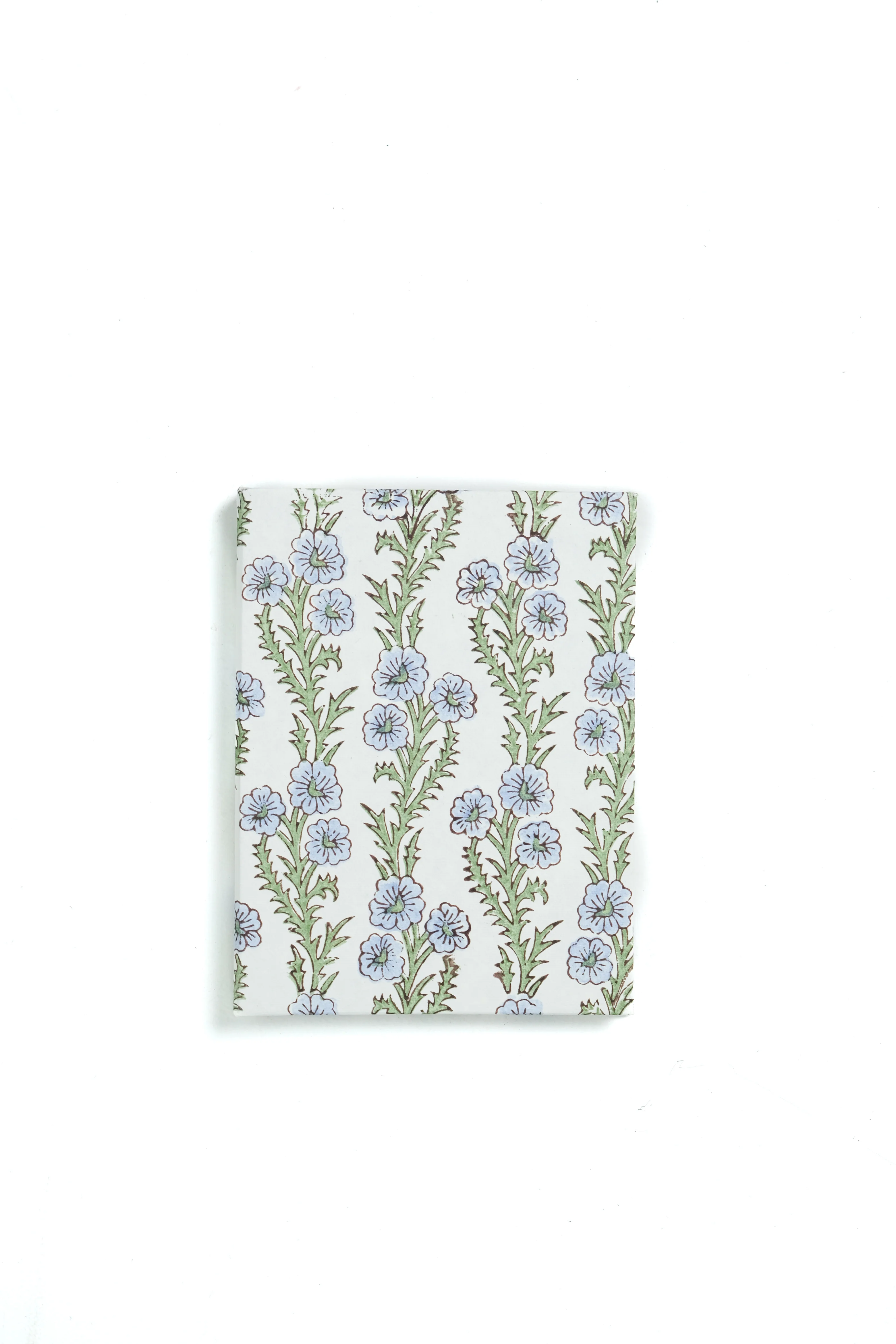 Blockprint Picture Frame Folding Book, 4x6 in Forget-Me-Not - Image 3
