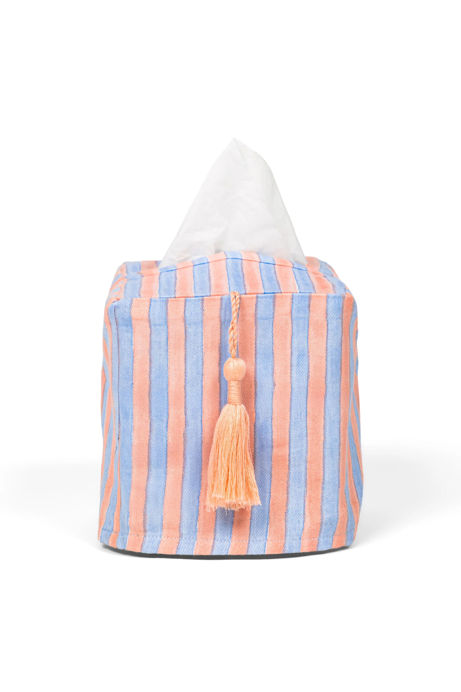 Stripes Blockprint Tissue Box Cover - Image 4