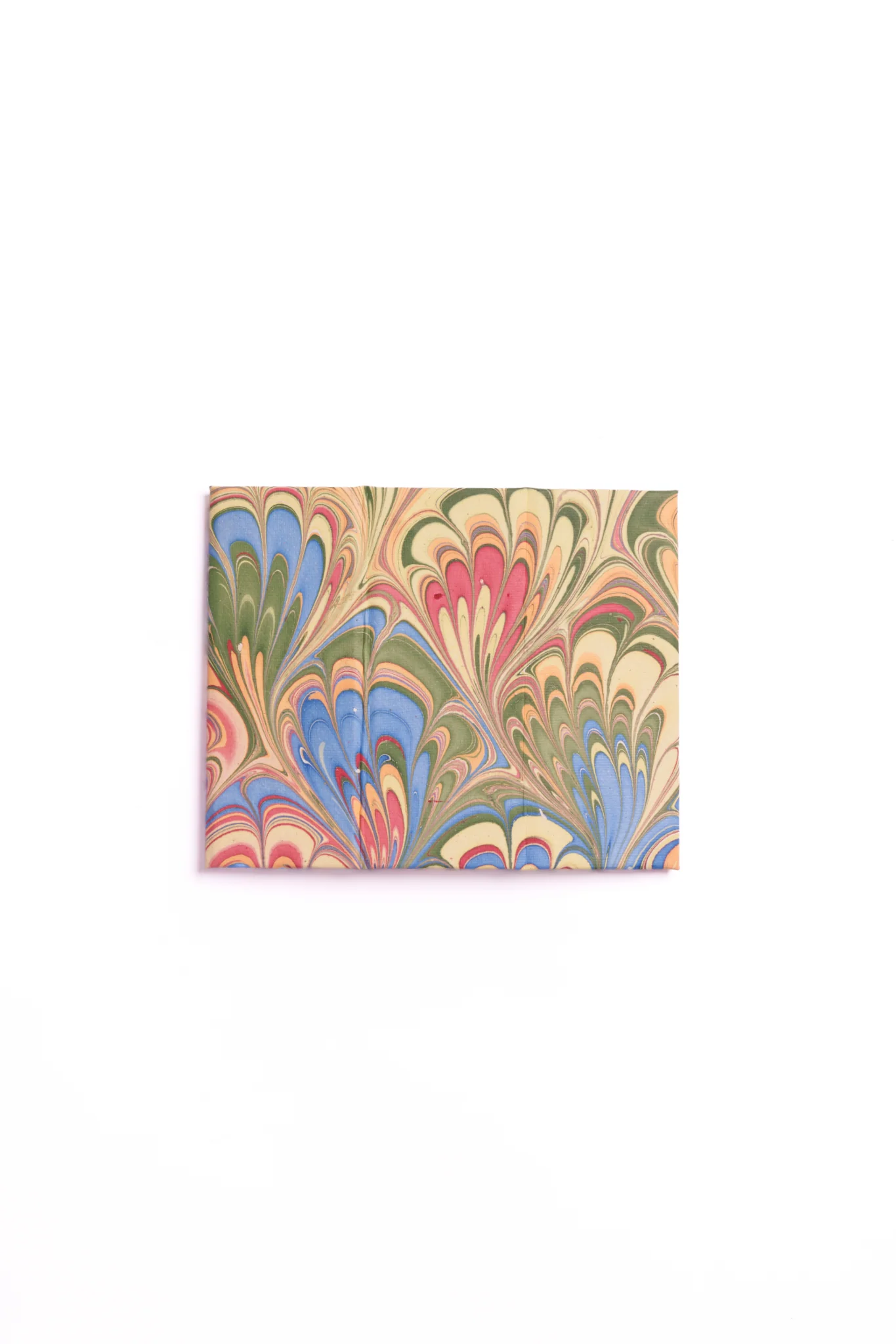 Hand-Marbled Pencil Holder Organizer in Multicolor - Image 3