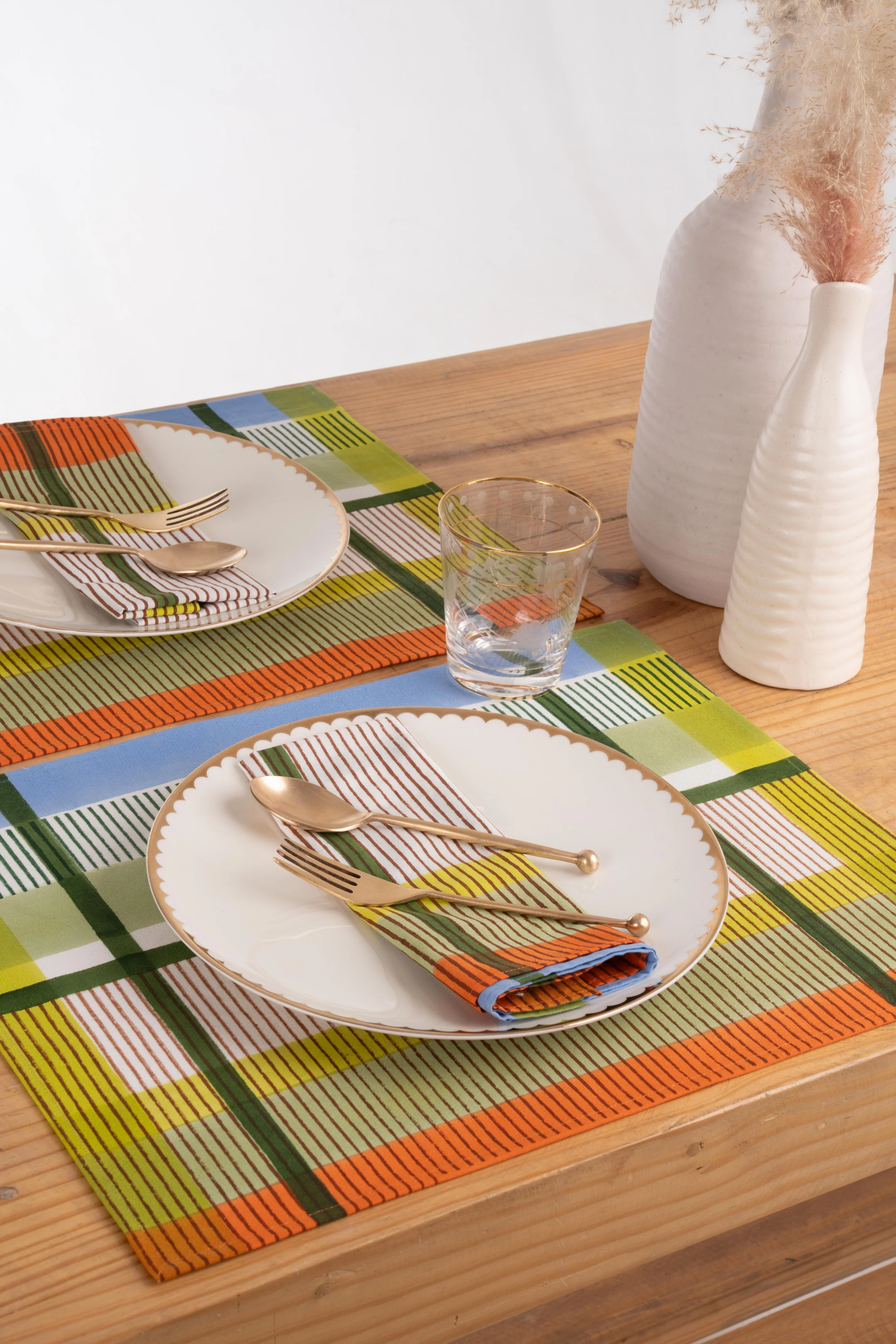 Modernist Striped Placemat - Image 4