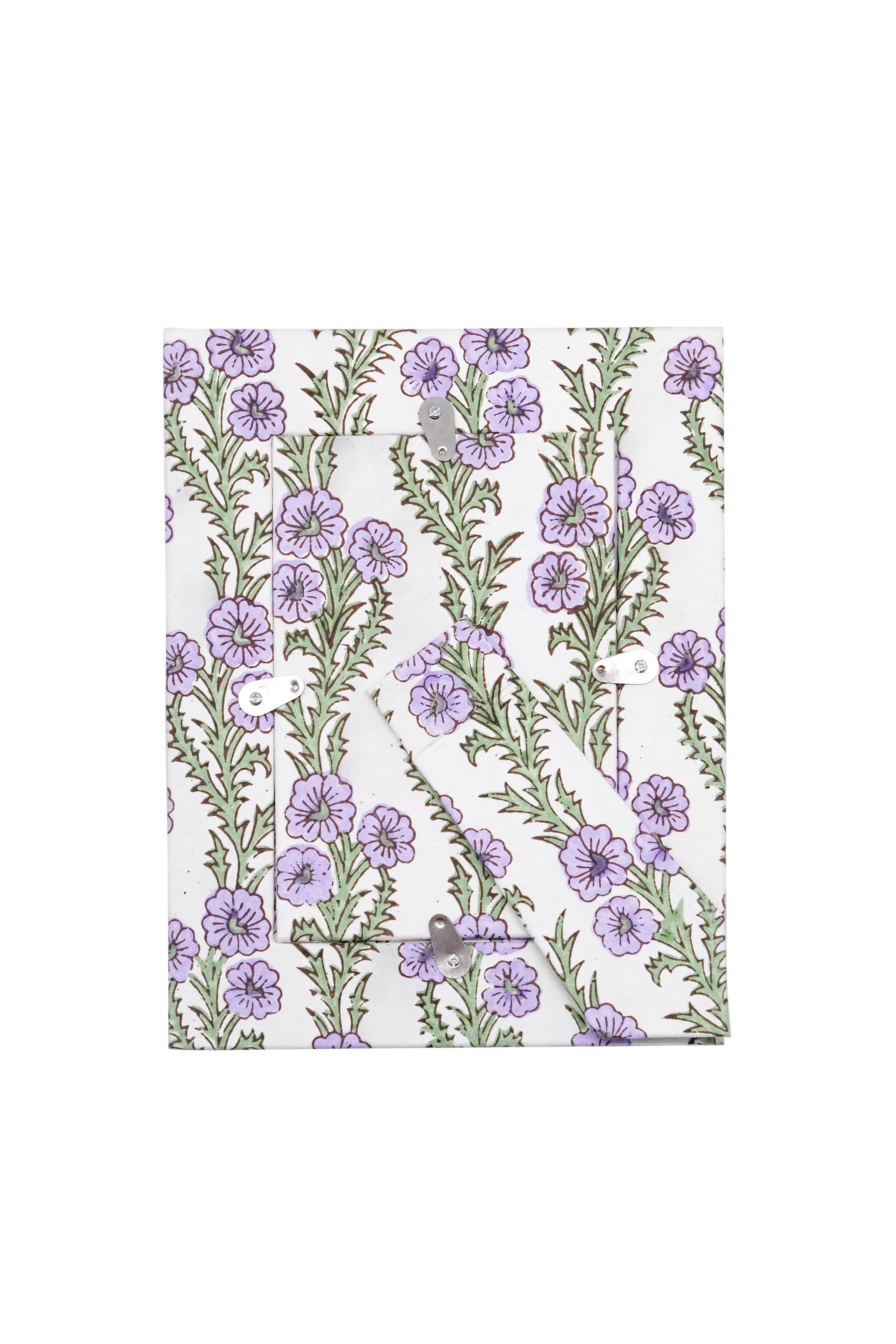 Purple Forget-Me-Not Picture Frame with Oval Opening, 4x6 - Image 3