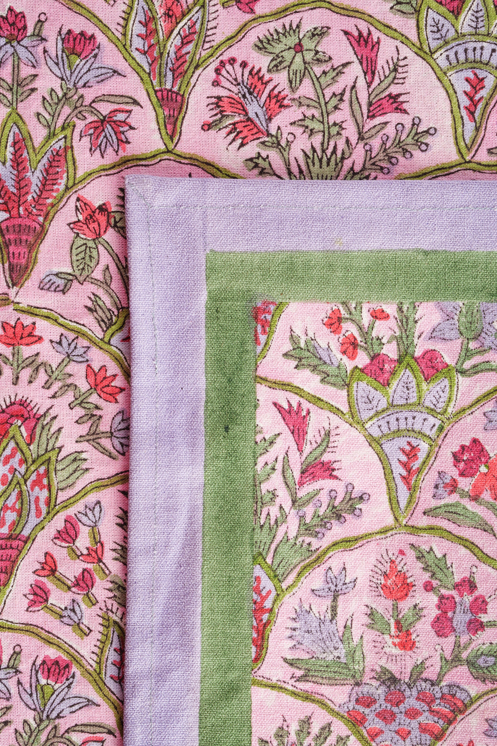 Pink Arch Blockprint Placemat - Image 4