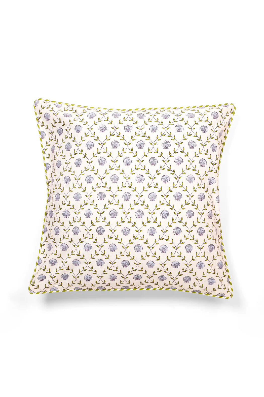 Seashell Blockprint Pillow - Image 3