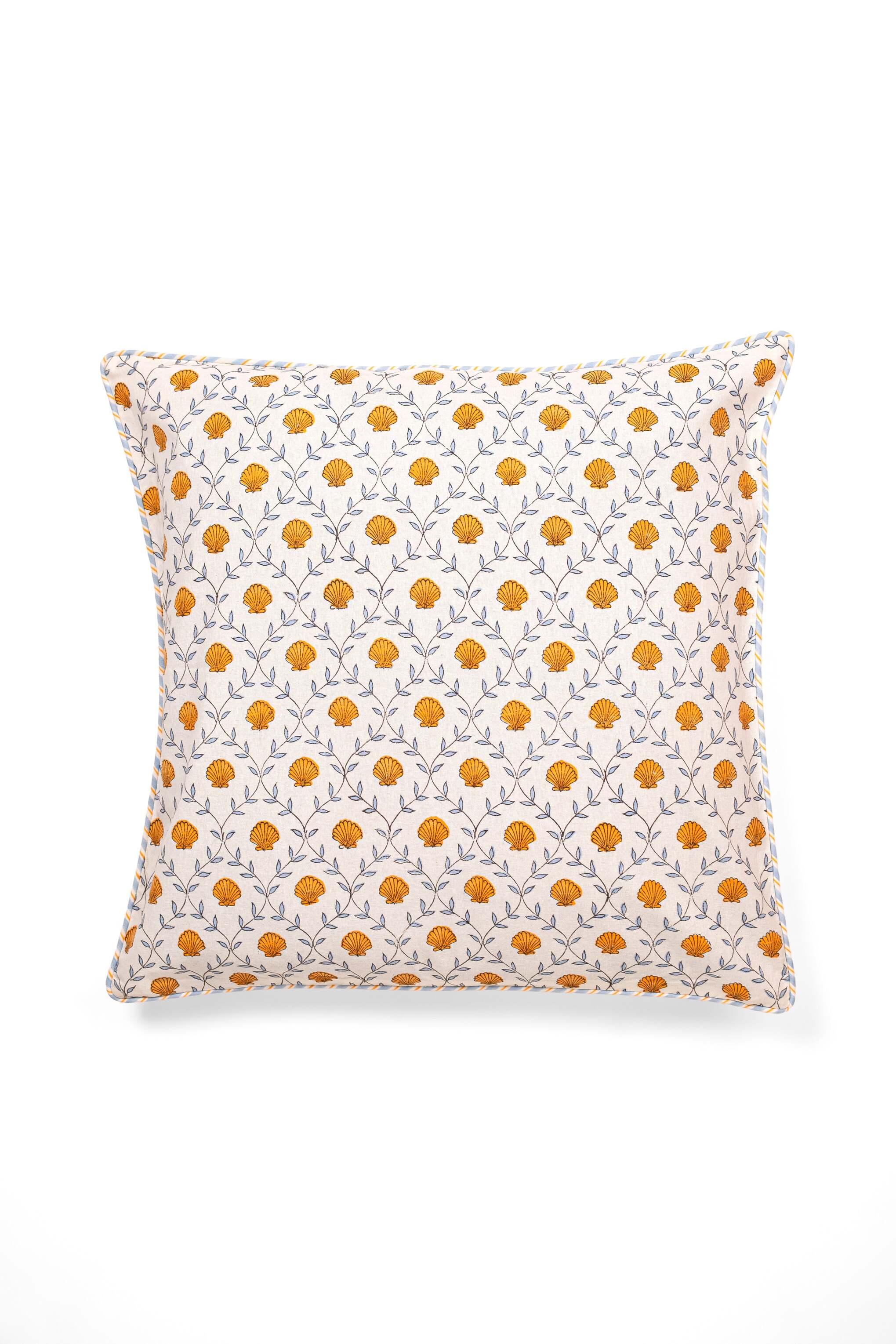 Seashell Blockprint Pillow - Image 5