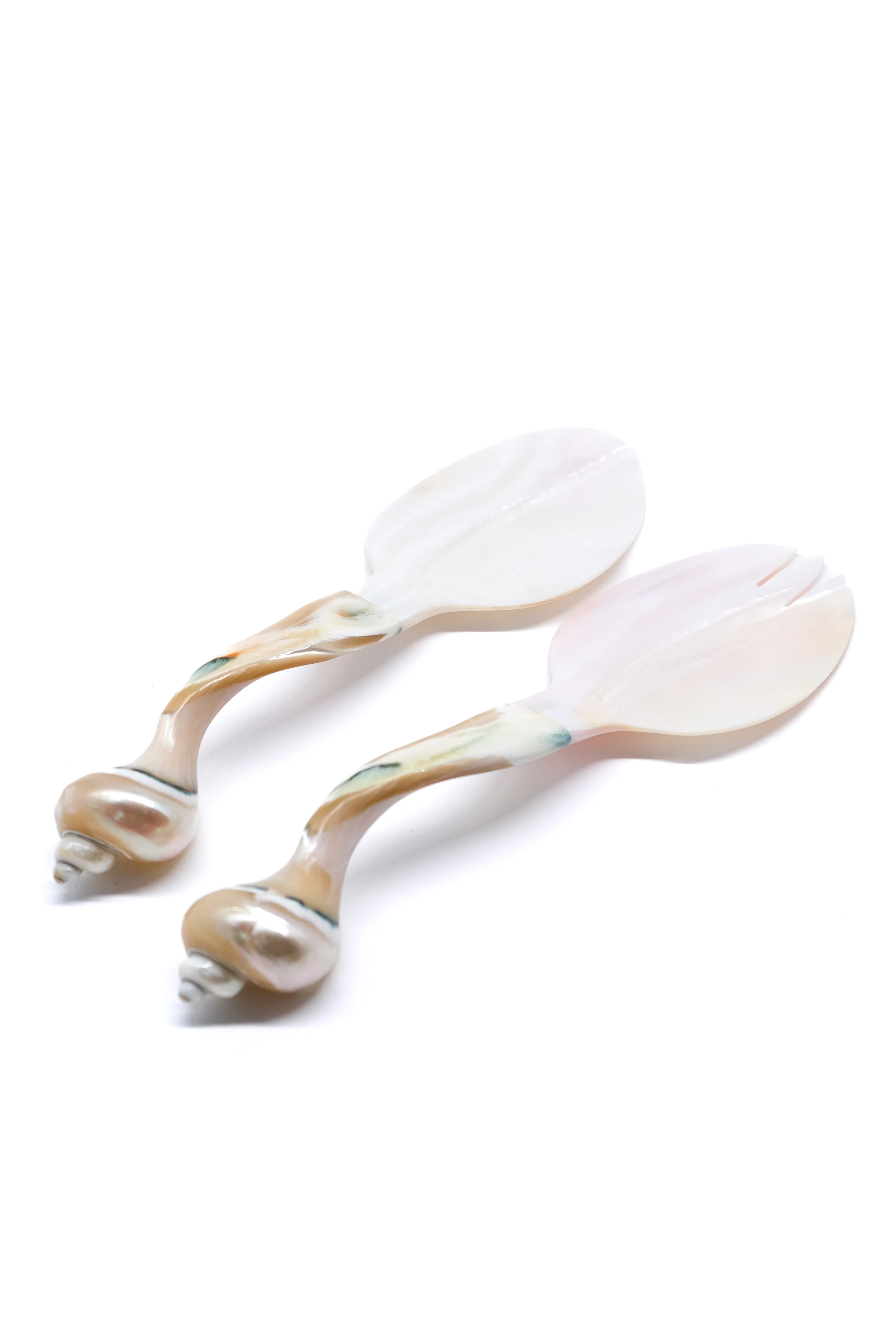 Seashell Serving Set in Pearl White - Image 2